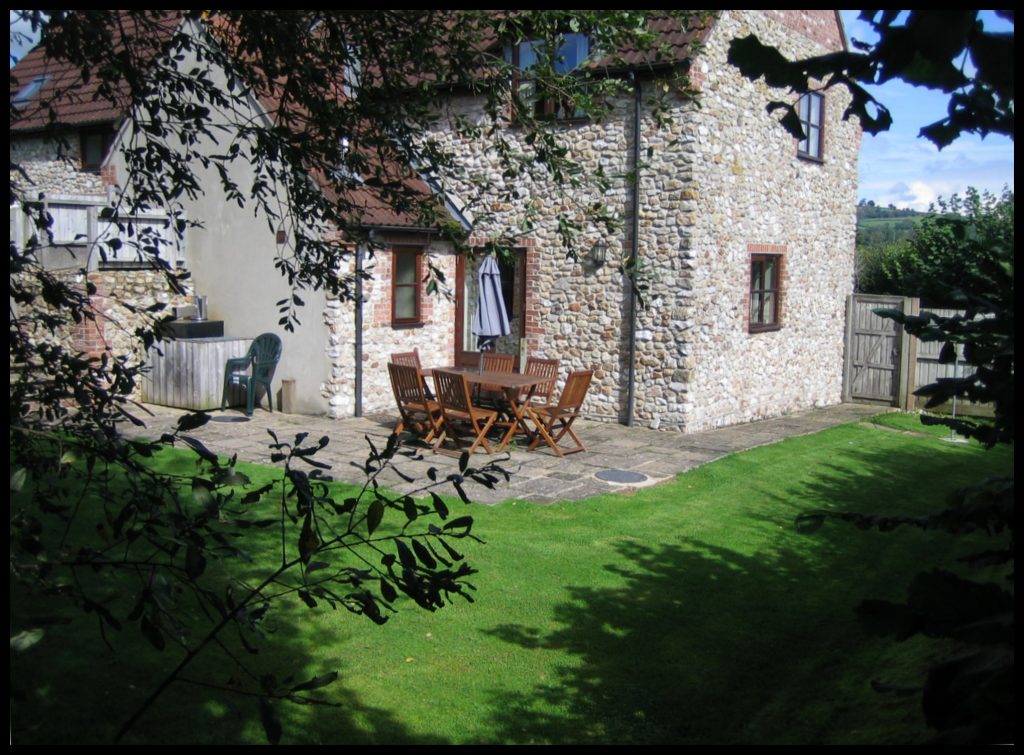 Cider Cottage rear garden